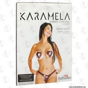 Lencería Comestible Karamela – Sabor Chocolate (Talla S-M)